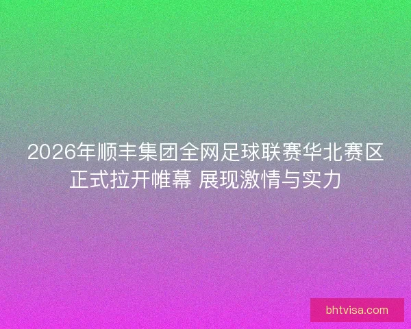 2026年顺丰集团全网足球联赛华北赛区正式拉开帷幕 展现激情与实力 2026年顺丰集团全网足球联赛华北赛区正式拉开帷幕 展现激情与实力